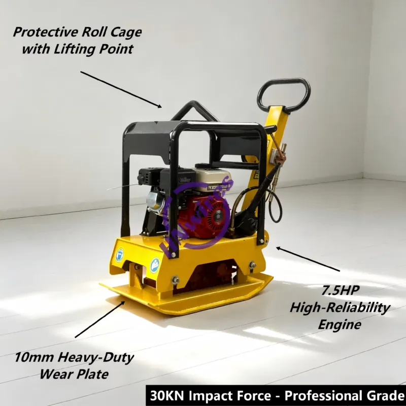 Heavy Equipment And Machinery - C160 Plate Compactor Berat 30KN, Mesin