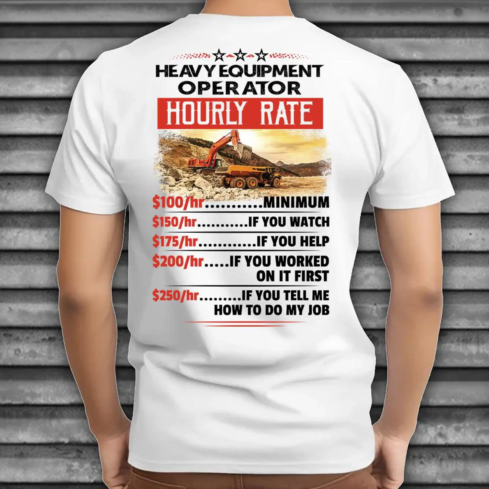 Heavy Equipment Jobs - Kaos Lucu Sarkastik Tarif Jam Operator