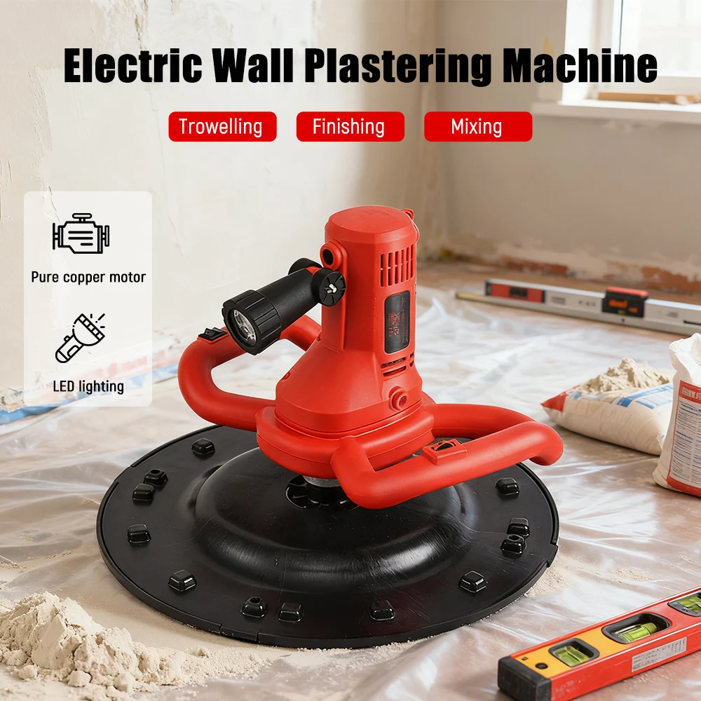Power Trowel Concrete - Mesin Finishing Dinding Listrik Berdaya Tinggi,
