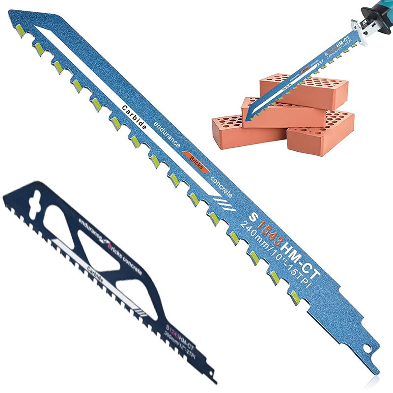 Power Trowel Concrete - Pisau Gergaji Bolak-balik untuk Pembongkaran Batu