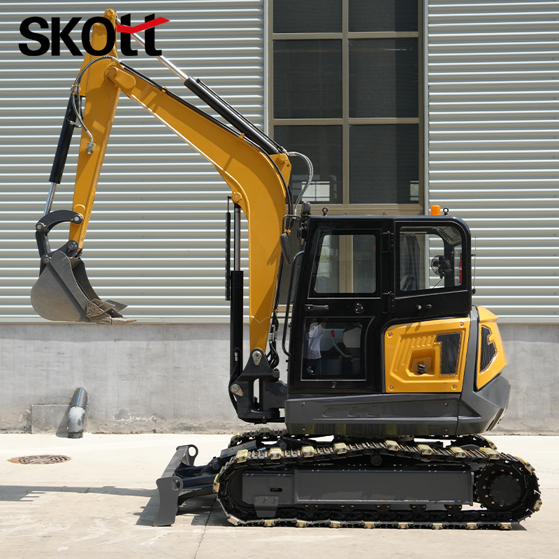 Heavy Equipment Excavator - Excavator Crawler Kecil 6.5T yang Efisien
