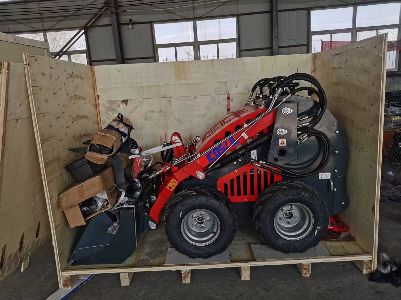 Wheel Loader - 380E Skid Steer Loader Penggerak Empat
