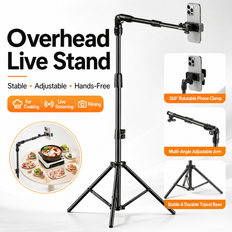 Heavy Equipment Video - Tugas Berat 360 ° Statif Tripod