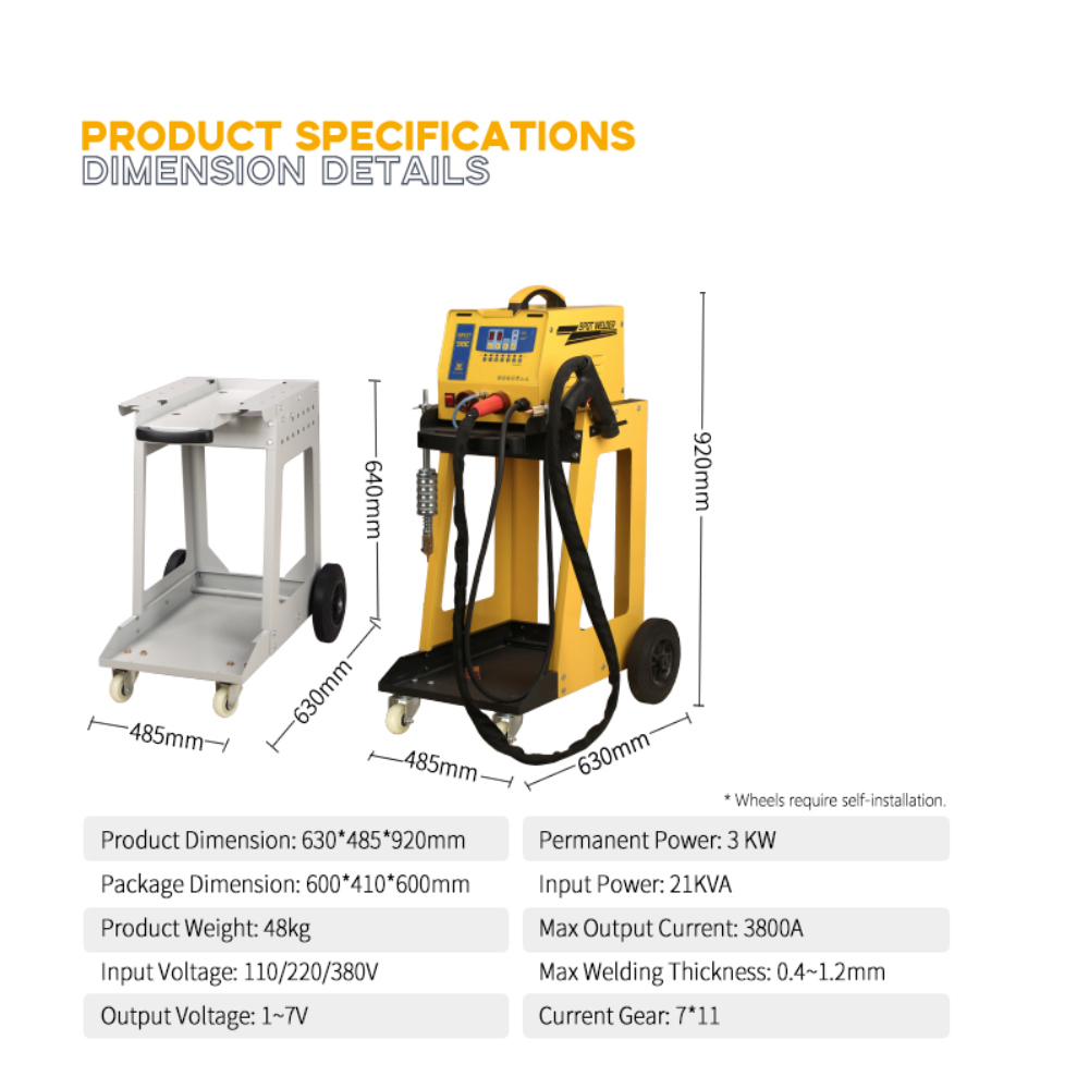 Mesin Las Titik Bodi Mobil Hea - Heavy Equipment Welder ulasan dan harga