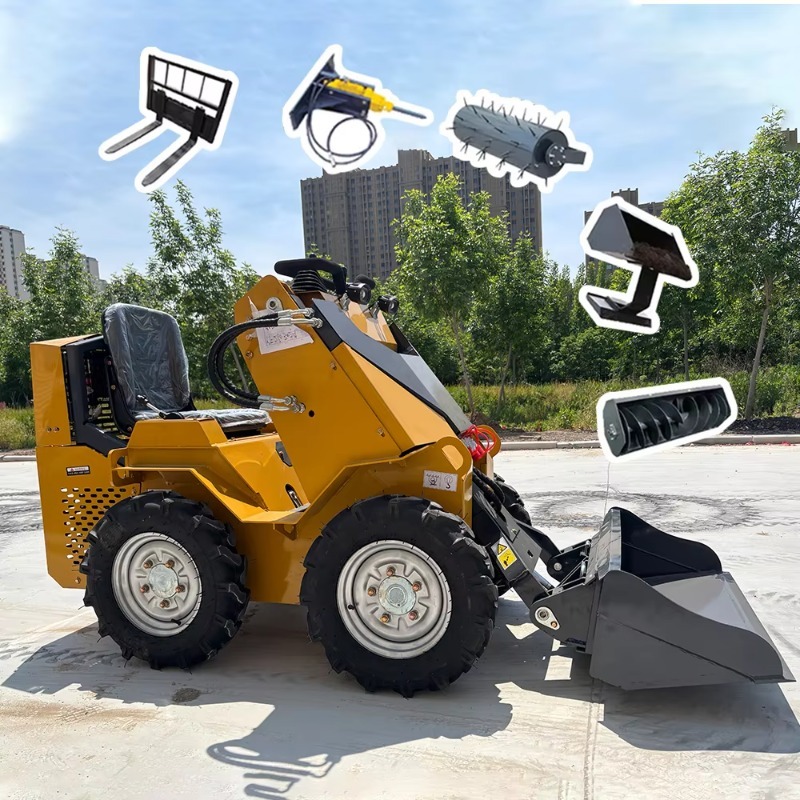 Mini Wheel Loader Kecil – Skid - Wheel Loader ulasan dan harga