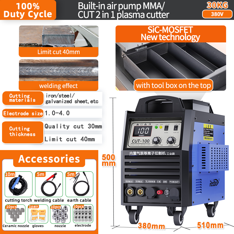 Pompa Kompresor Udara Bawaan I - Heavy Equipment Welder ulasan dan harga