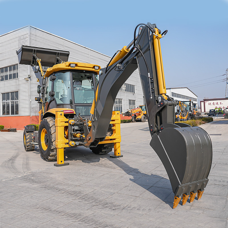 Backhoe Loader Mini Kapasitas  - Heavy Equipment Excavator ulasan dan harga