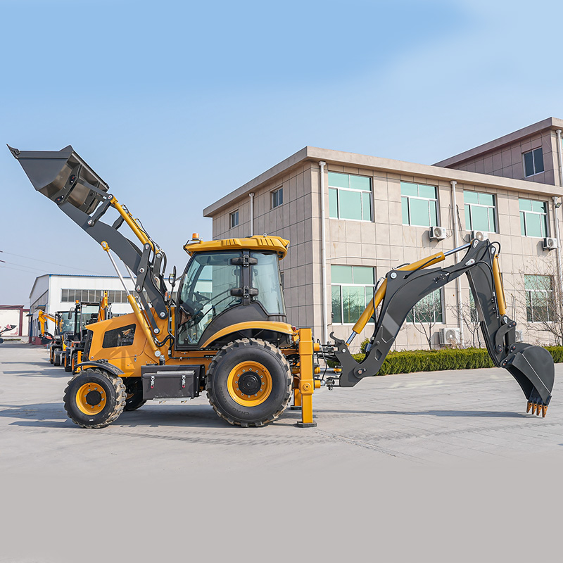 Backhoe Loader Mini Kapasitas  - Heavy Equipment Excavator ulasan dan harga