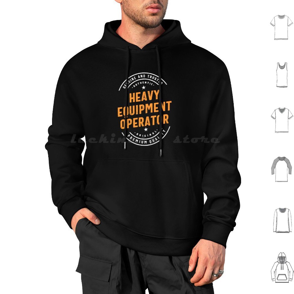 Hoodie Operator Alat Berat Len - Heavy Equipment Jobs ulasan dan harga
