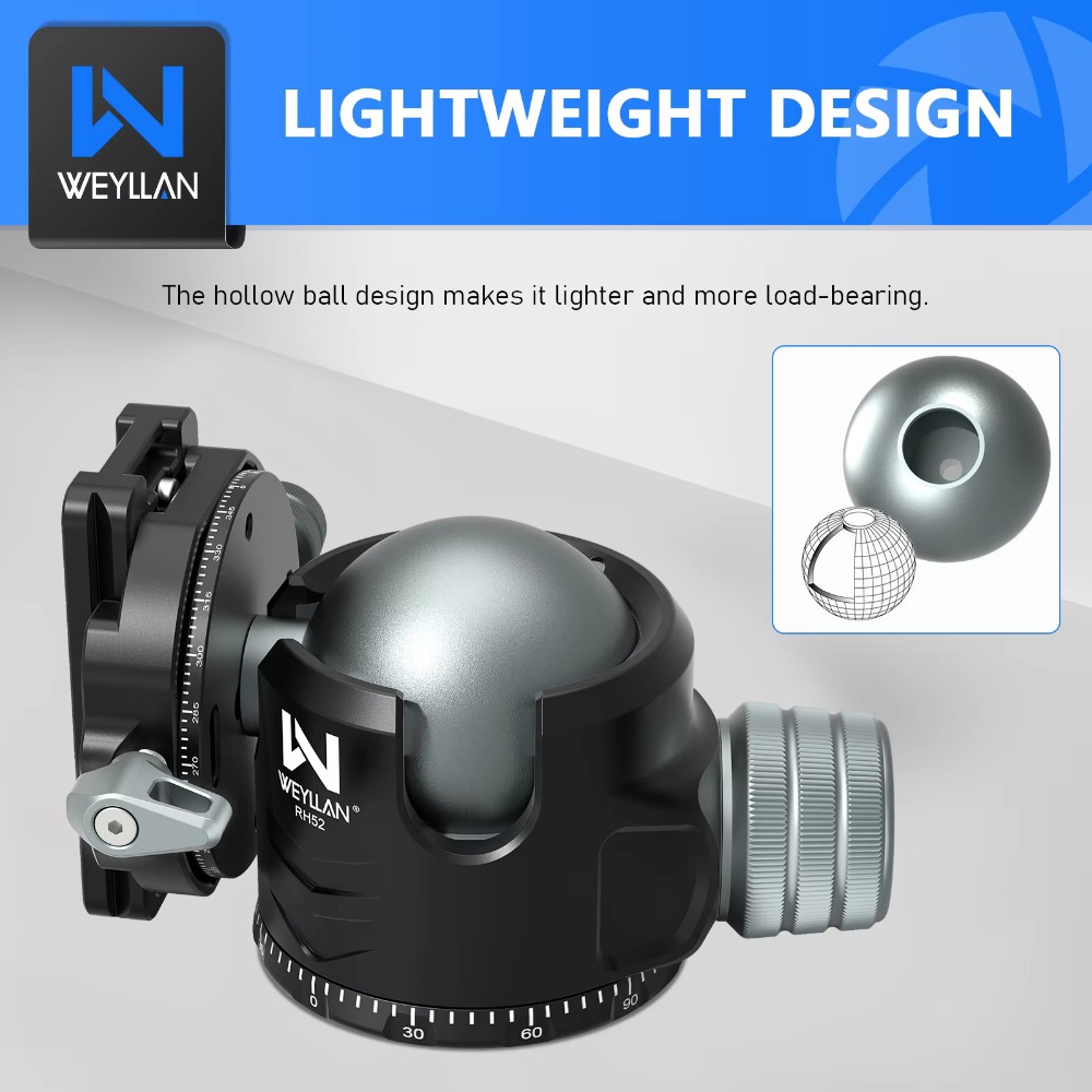 WEYLLAN RH52 kepala bola Panor - Heavy Equipment Video ulasan dan harga