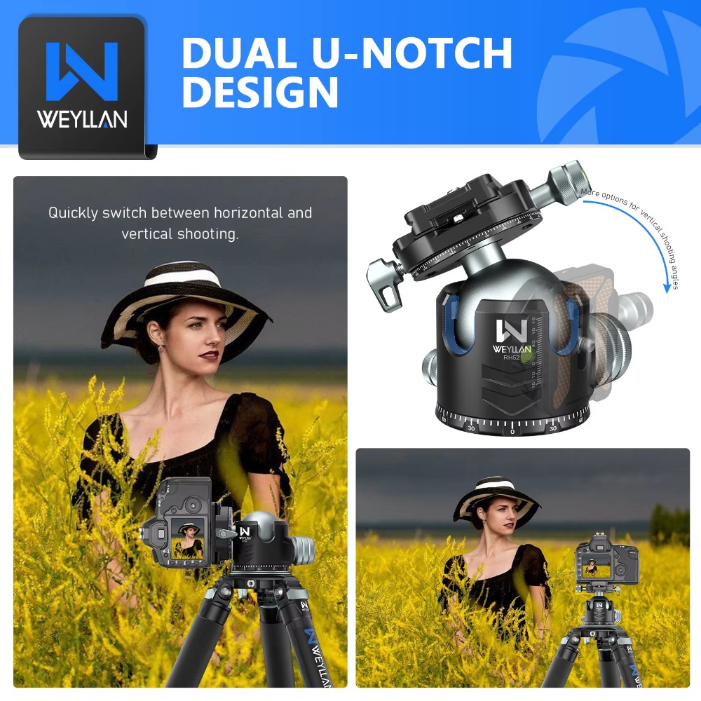 WEYLLAN RH52 kepala bola Panor - Heavy Equipment Video ulasan dan harga