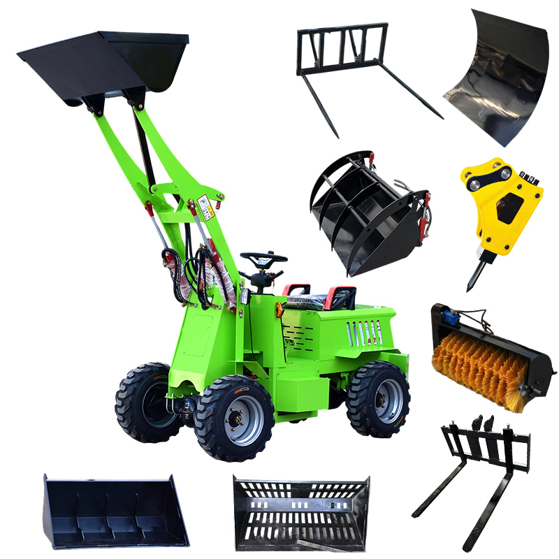 Tienu 2026 Loader Roda Kecil D - Wheel Loader ulasan dan harga
