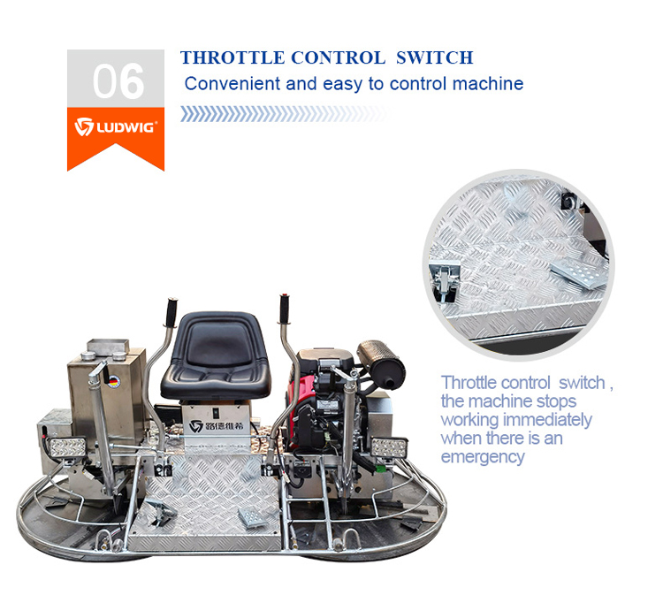 Mesin Pemoles Lantai Beton Ber - Power Trowel Concrete ulasan dan harga