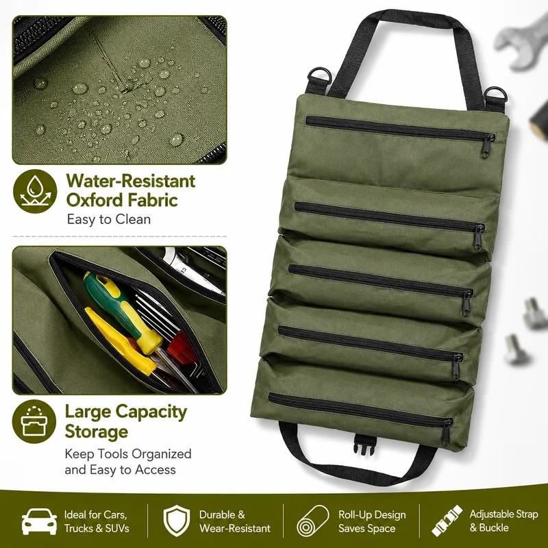 Tas Perkakas Gulung Tahan Bant - Heavy Equipment Operator ulasan dan harga