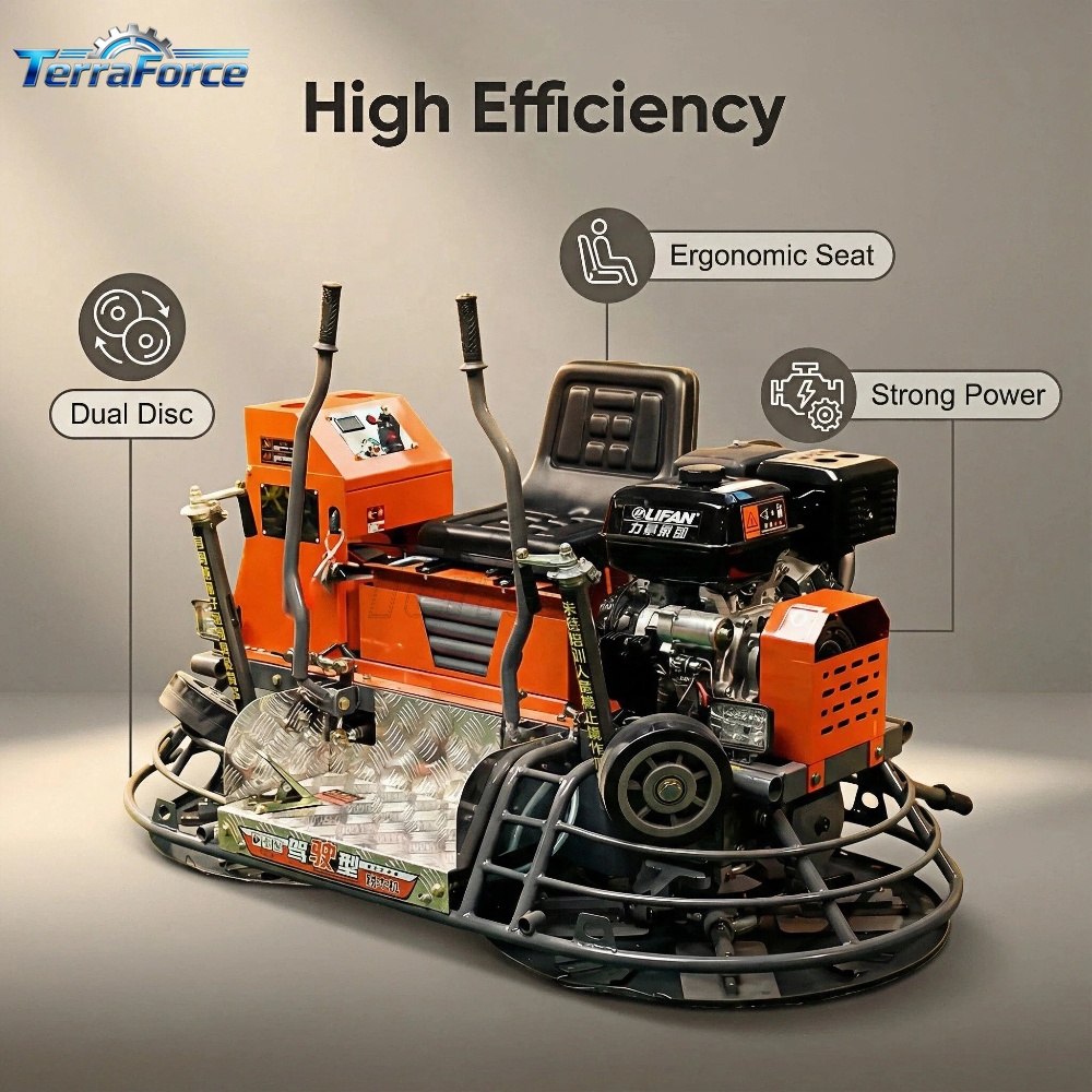 Mesin Penghalus Beton Terrafor - Power Trowel Concrete ulasan dan harga