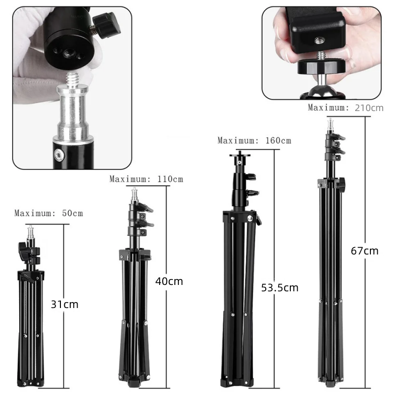 Statif Lampu Logam Paduan Bera - Heavy Equipment Video ulasan dan harga