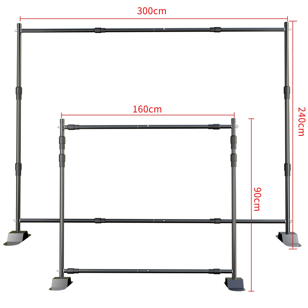 Stand Backdrop Serbaguna 2.4x3 - Heavy Equipment Video ulasan dan harga