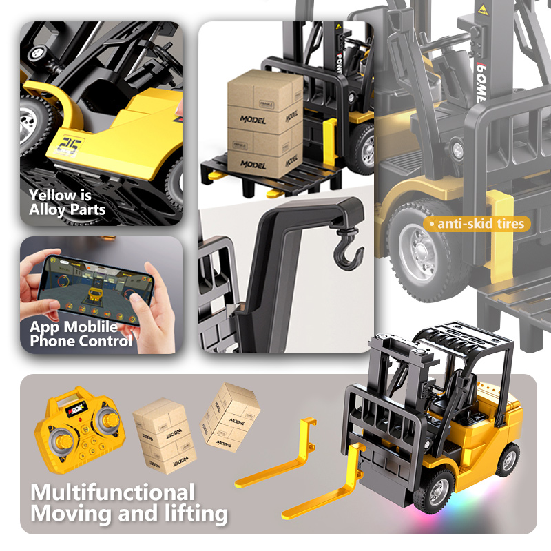 Set Forklift Crane Mini Remote - Heavy Equipment Operation ulasan dan harga